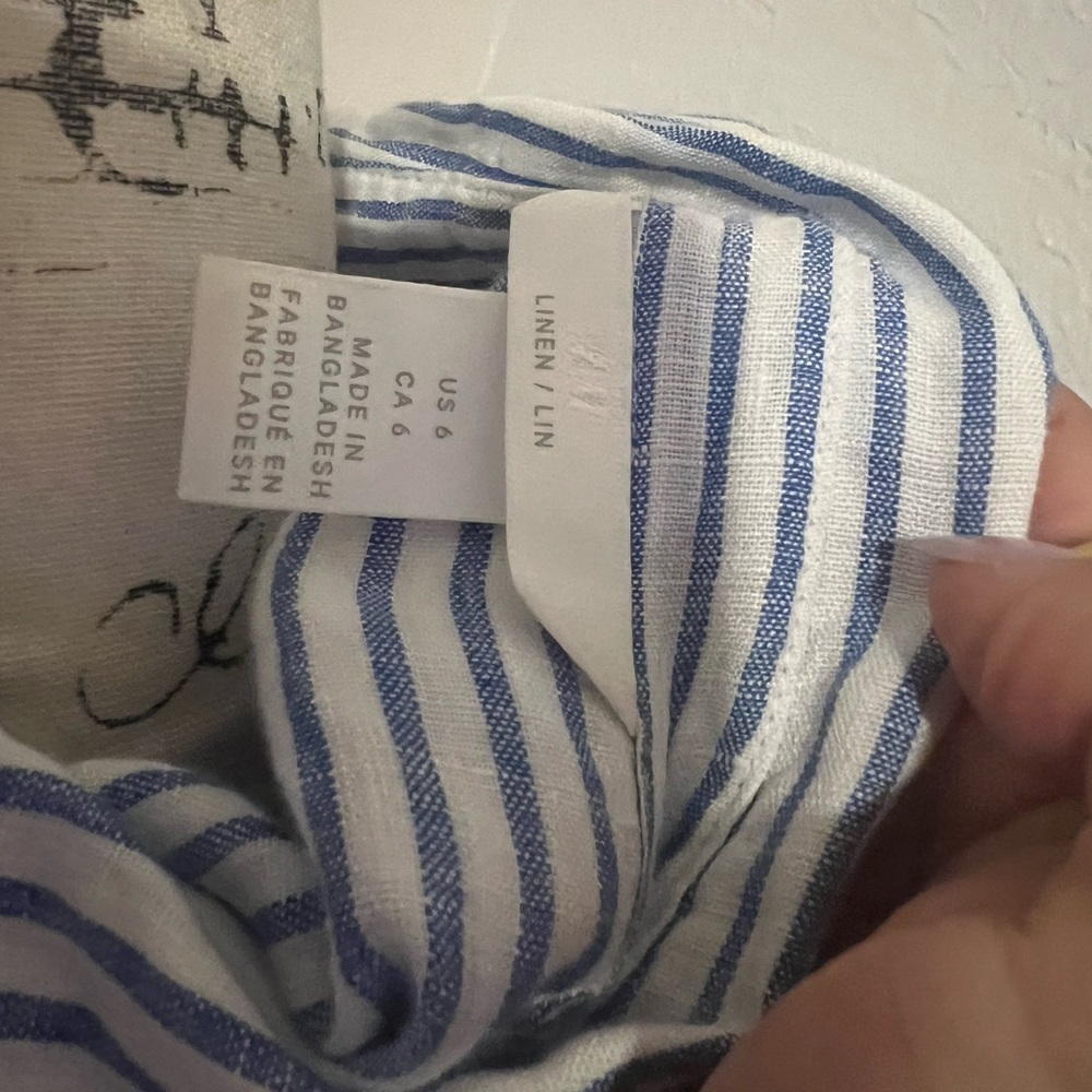Linen blouse - Picture 6 of 7